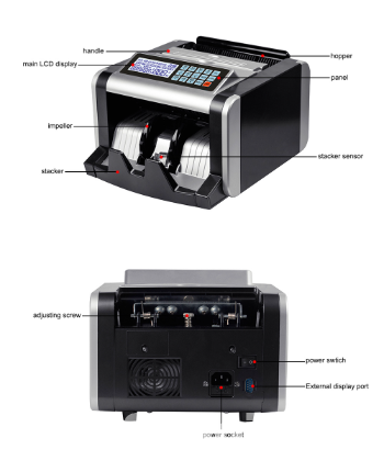 Money Counter Machine Kington AL-1600